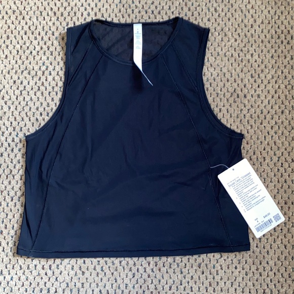 lululemon athletica Tops - NWT Lululemon Sculpt Tank Cropped Sz 4